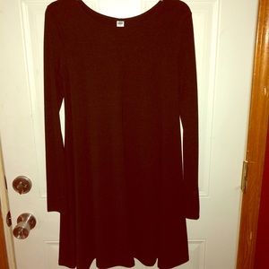 Old navy long sleeve black dress